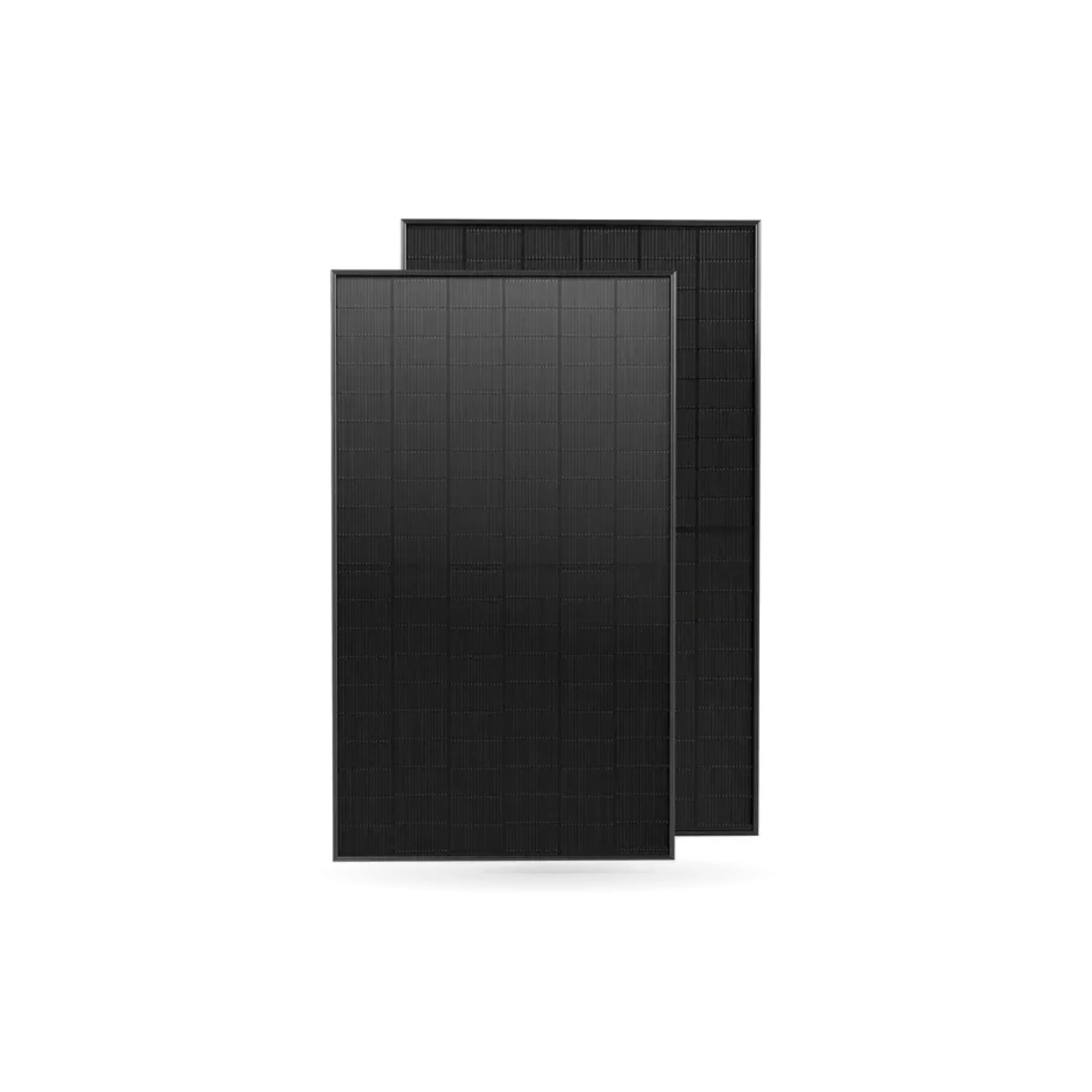 Schwarzes Solarmodul